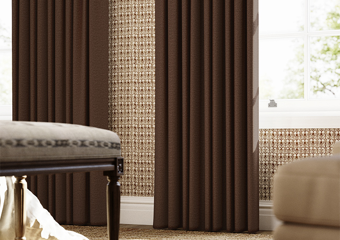 Stamford, Cinnamon - Made to Measure Curtains - Image 5